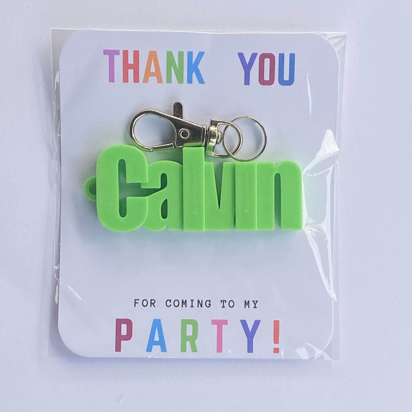 Personalised Keyring