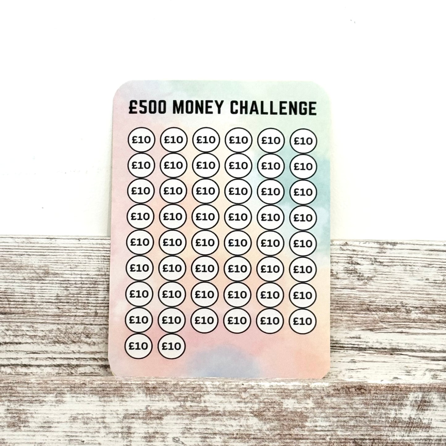 Money Envelope Sticker Challenge