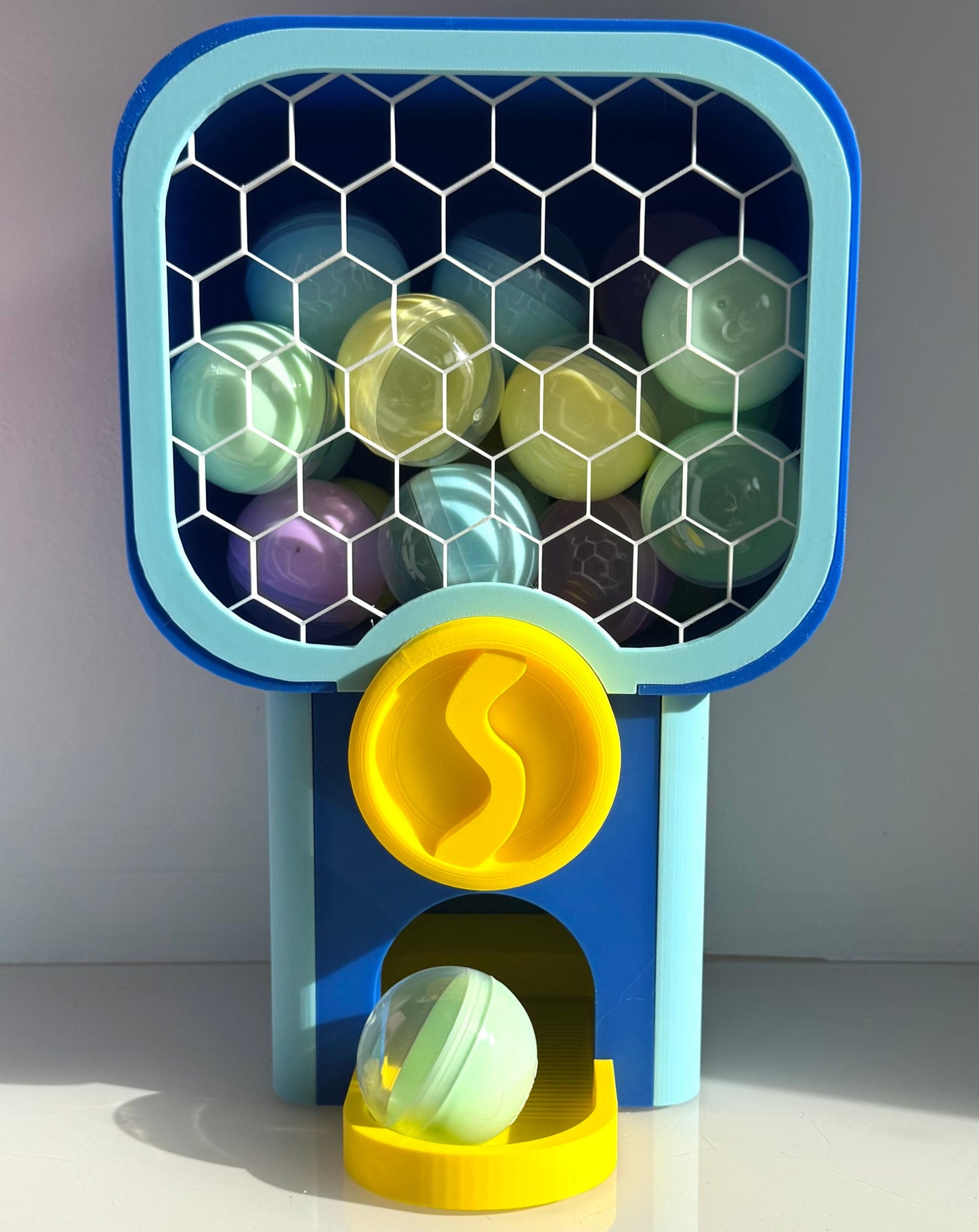 Blue Capsule Vending/Gashapon Machine