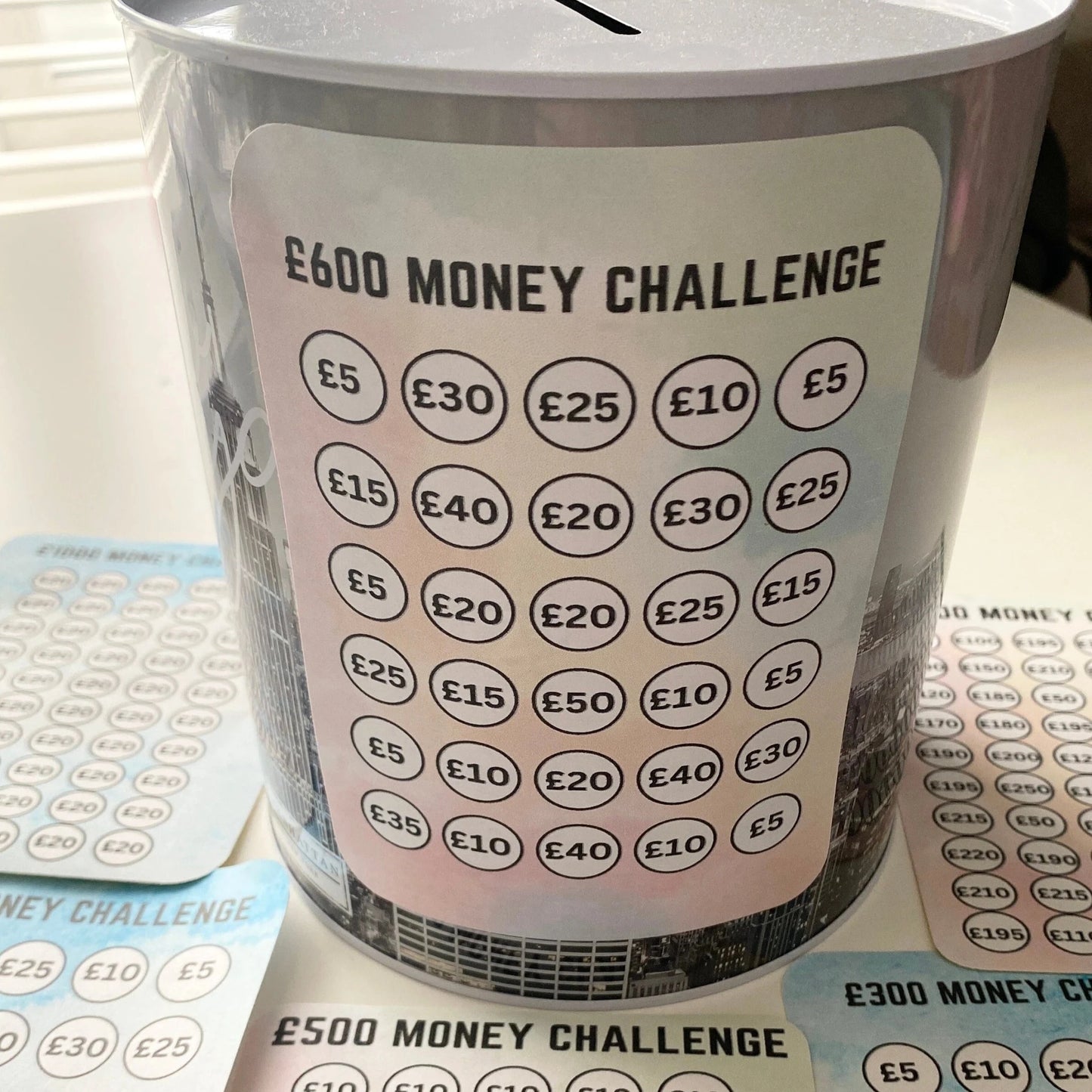 Money Envelope Sticker Challenge